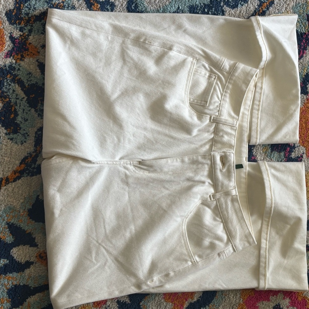 HALARA Cream Denim Jeans